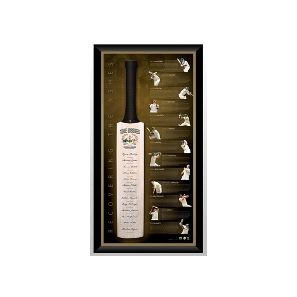 Cricket – Australian Test Team – Signed and Framed 2010/11...