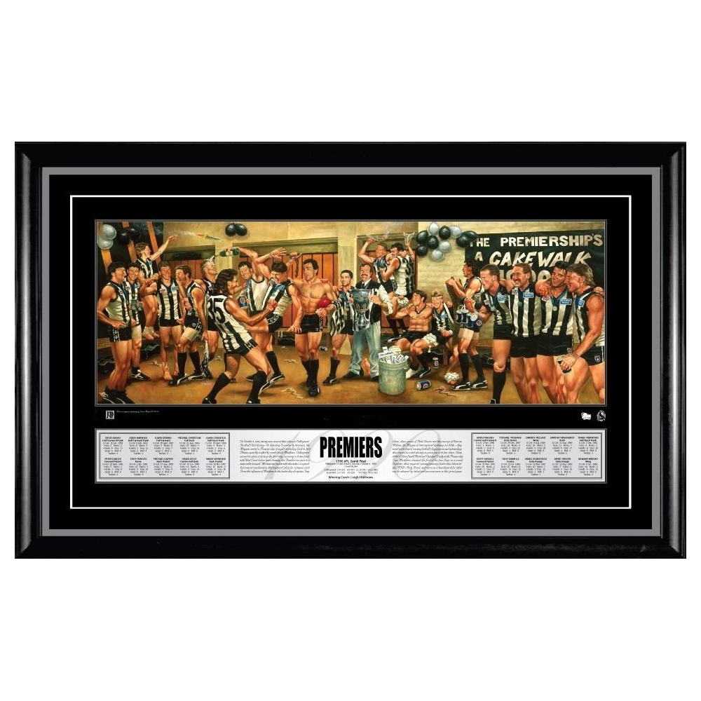 Collingwood Magpies – 1990 Premiership “The Locker Room...
