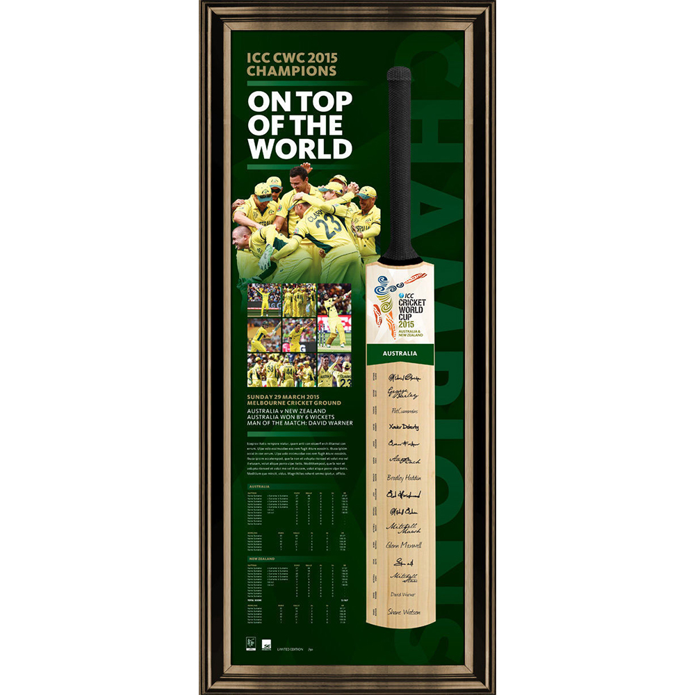 Cricket – 2015 ICC Cricket World Cup – Australia Team Sign...