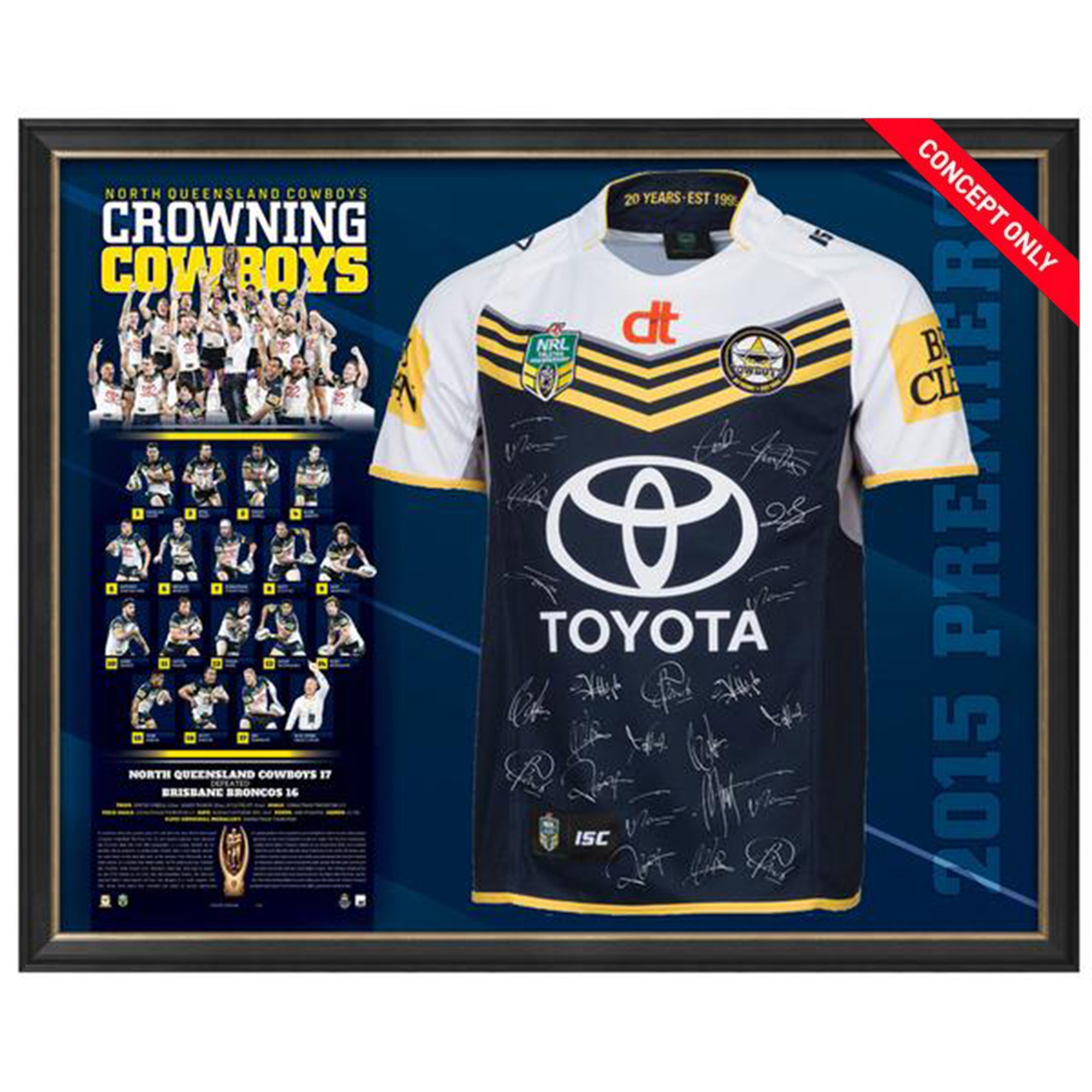 2015 NRL Premiers – North Queensland Cowboys – Premiership...