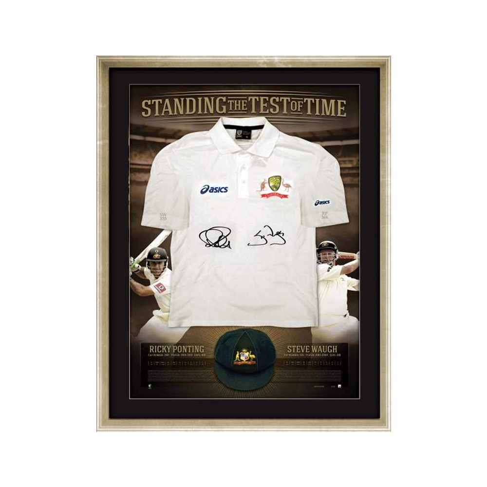 Cricket – Ricky Ponting and Steve Waugh “Standing the Test...