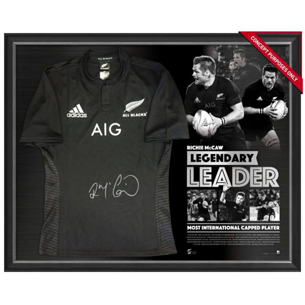 Richie McCaw Retirement Range – Richie McCaw Signed & Framed...