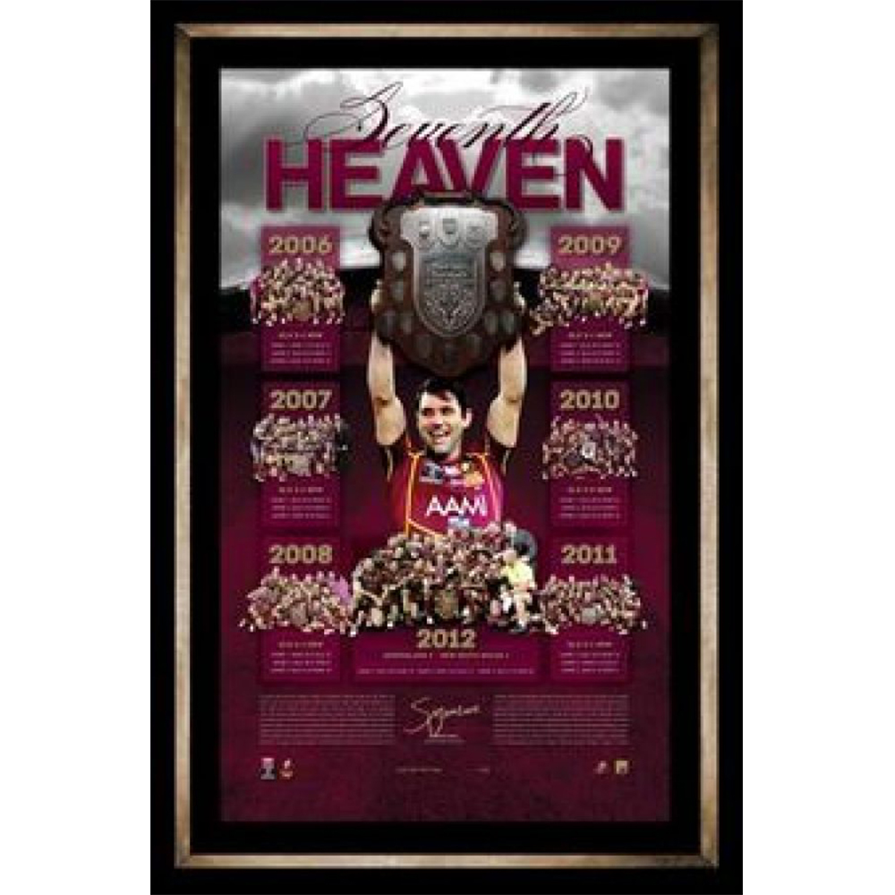 State of Origin – Queensland Maroons 2012 Cameron Smith Signed &...
