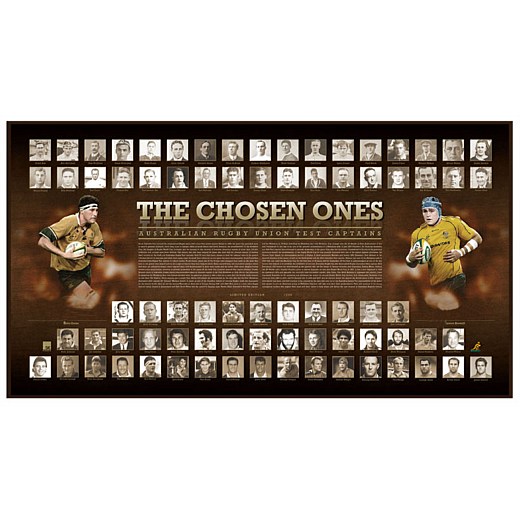 Rugby Union – Australian Wallabies – Chosen Ones Limited E...