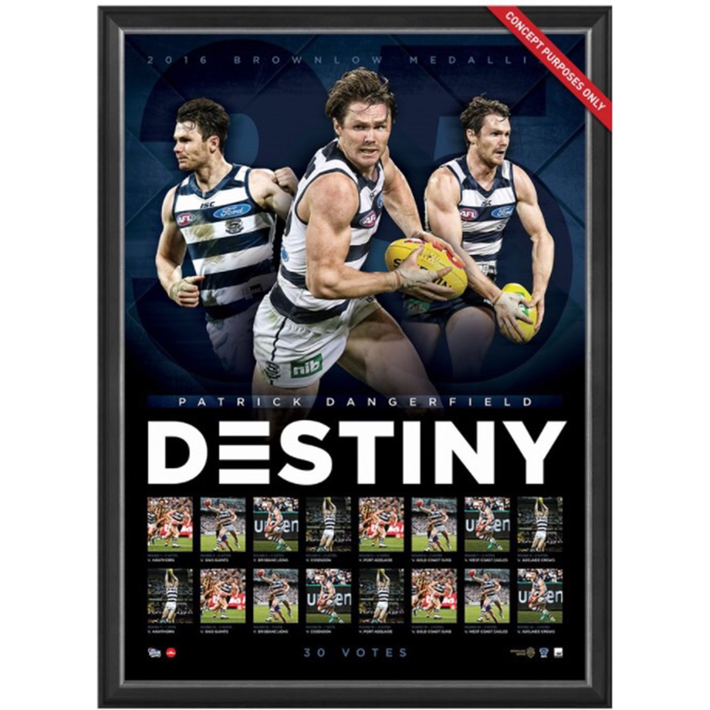 Geelong Cats – Patrick Dangerfield 2016 Brownlow Medallist ̶...
