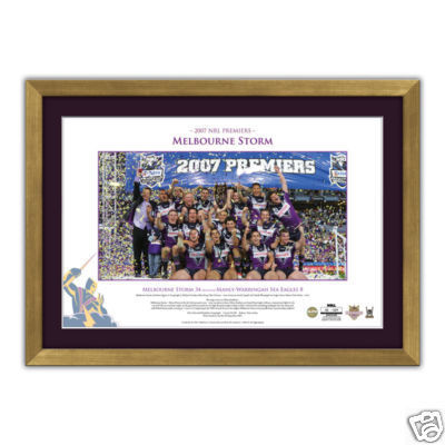 Rugby League – Melbourne Storm – 2007 Premiership Limited ...
