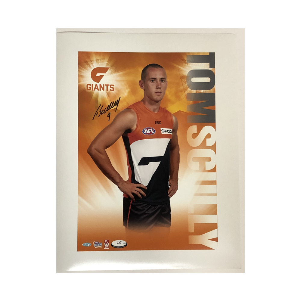 Greater Western Sydney Giants GWS – Hand Signed and Framed Hero ...