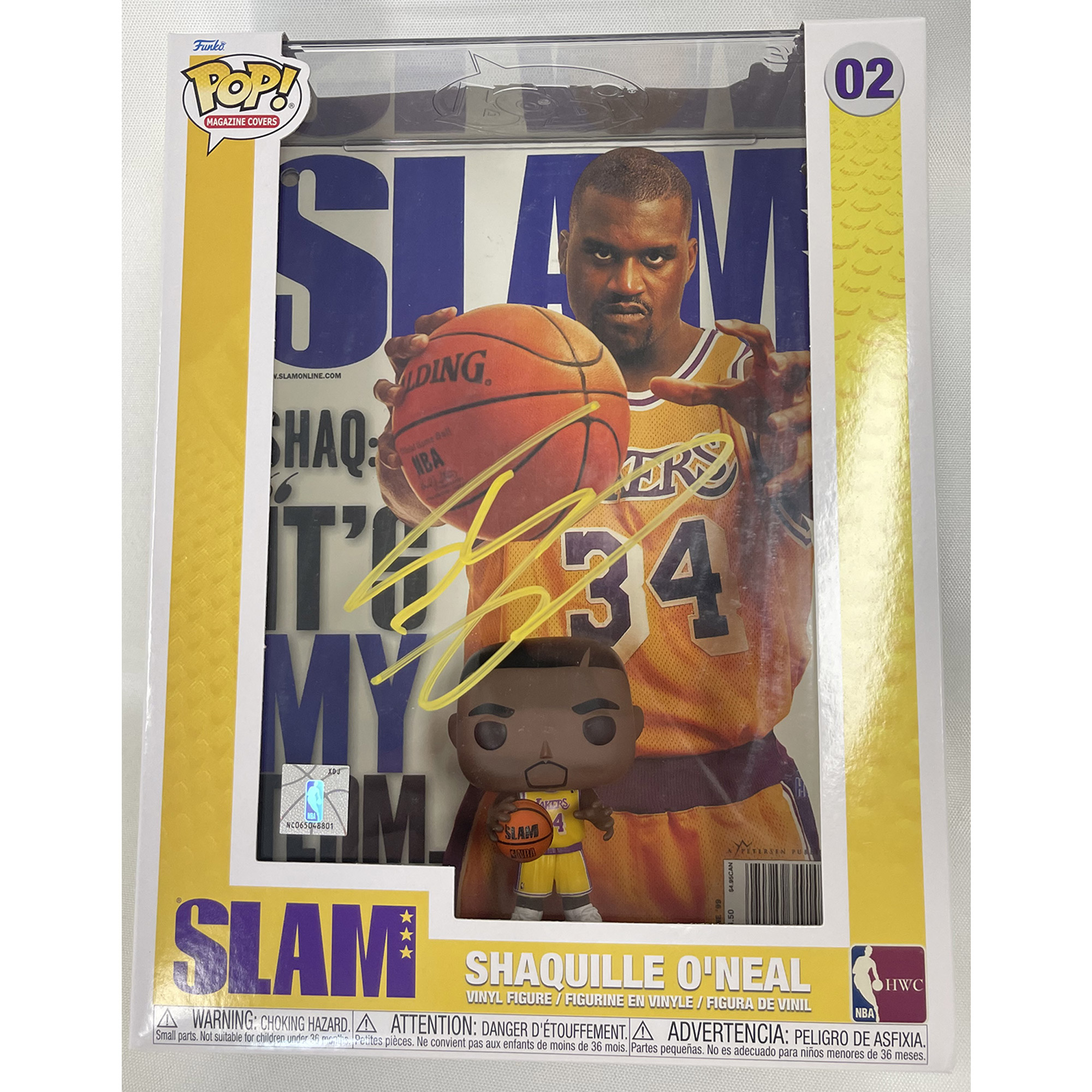Shaquille ONeal – “NBA” Los Angeles Lakers SLAM Maga...