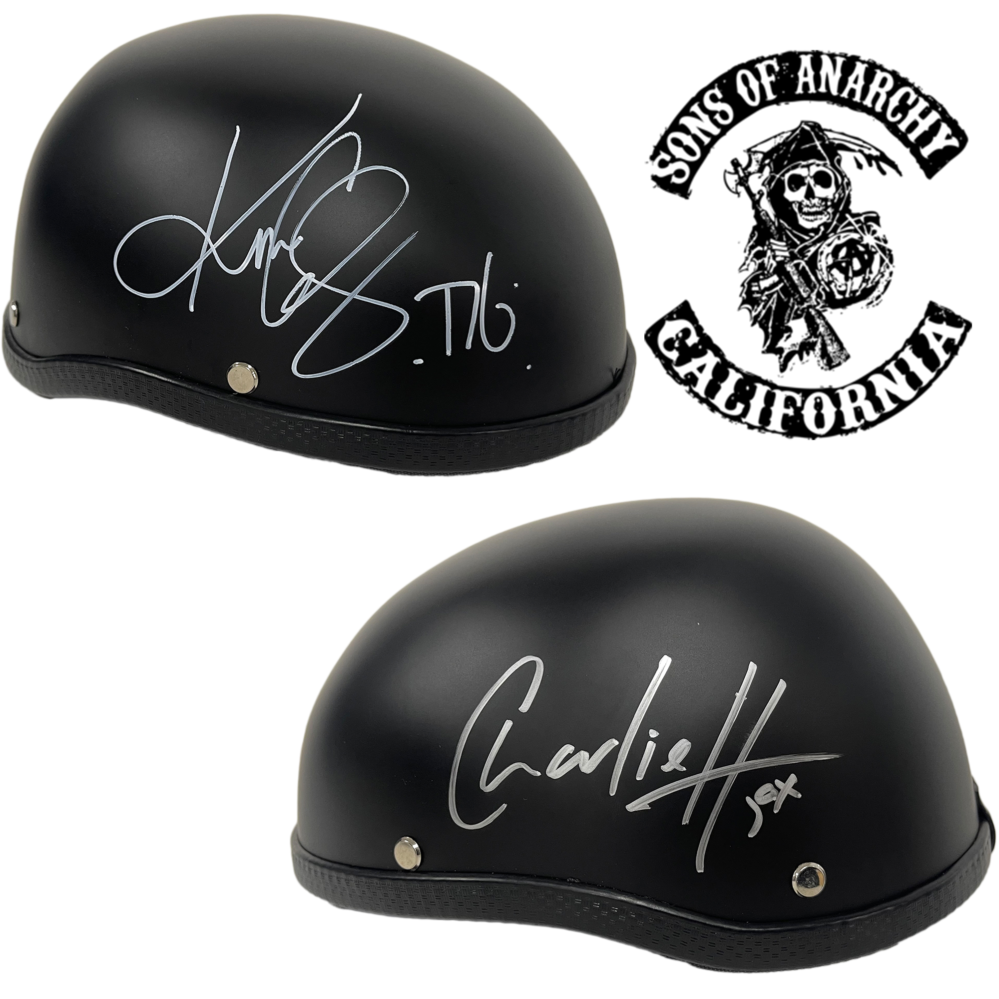 Charlie Hunnam & Kim Coates – Signed Sons Of Anarchy Biker ...