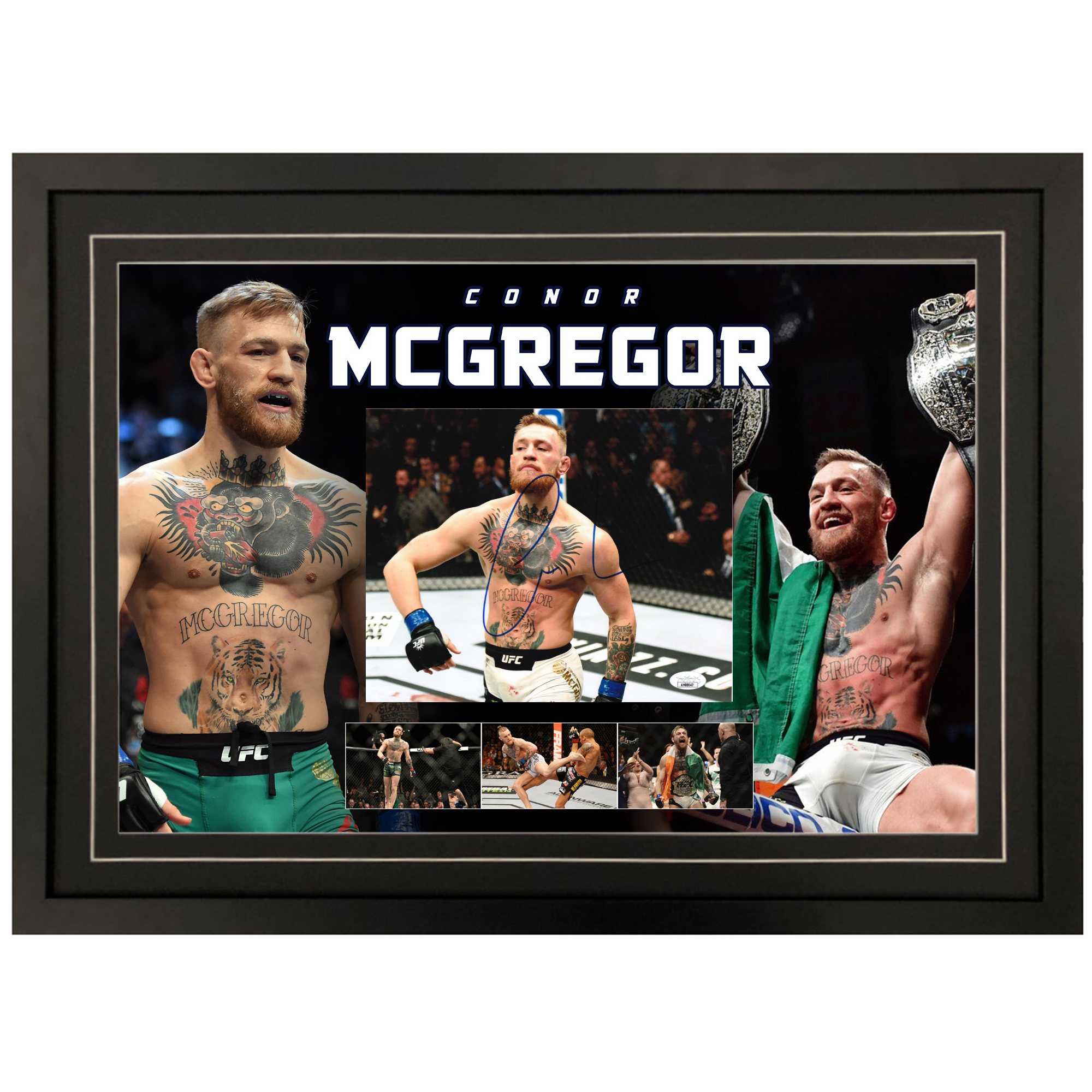 UFC – CONOR MCGREGOR Signed & Framed 8×10 Photo A (JSA COA...